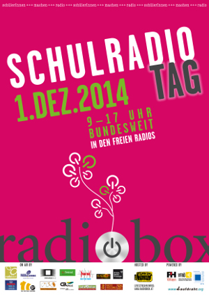 Plakat Schulradiotag 2014